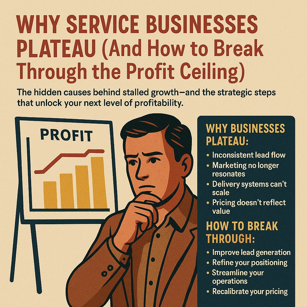 Why Service Businesses Plateau